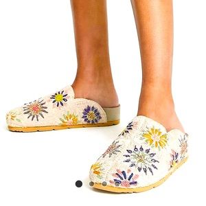 Free People Damon crochet mules